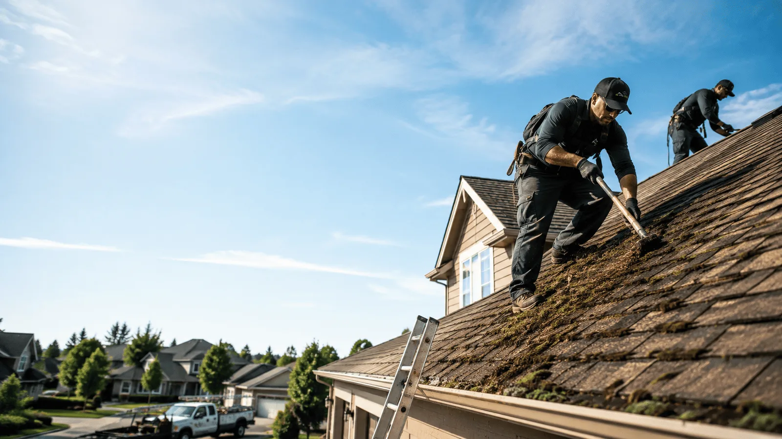 Roof Moss Removal in Ft Mitchell, KY near me